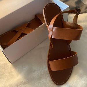 Brown sandals